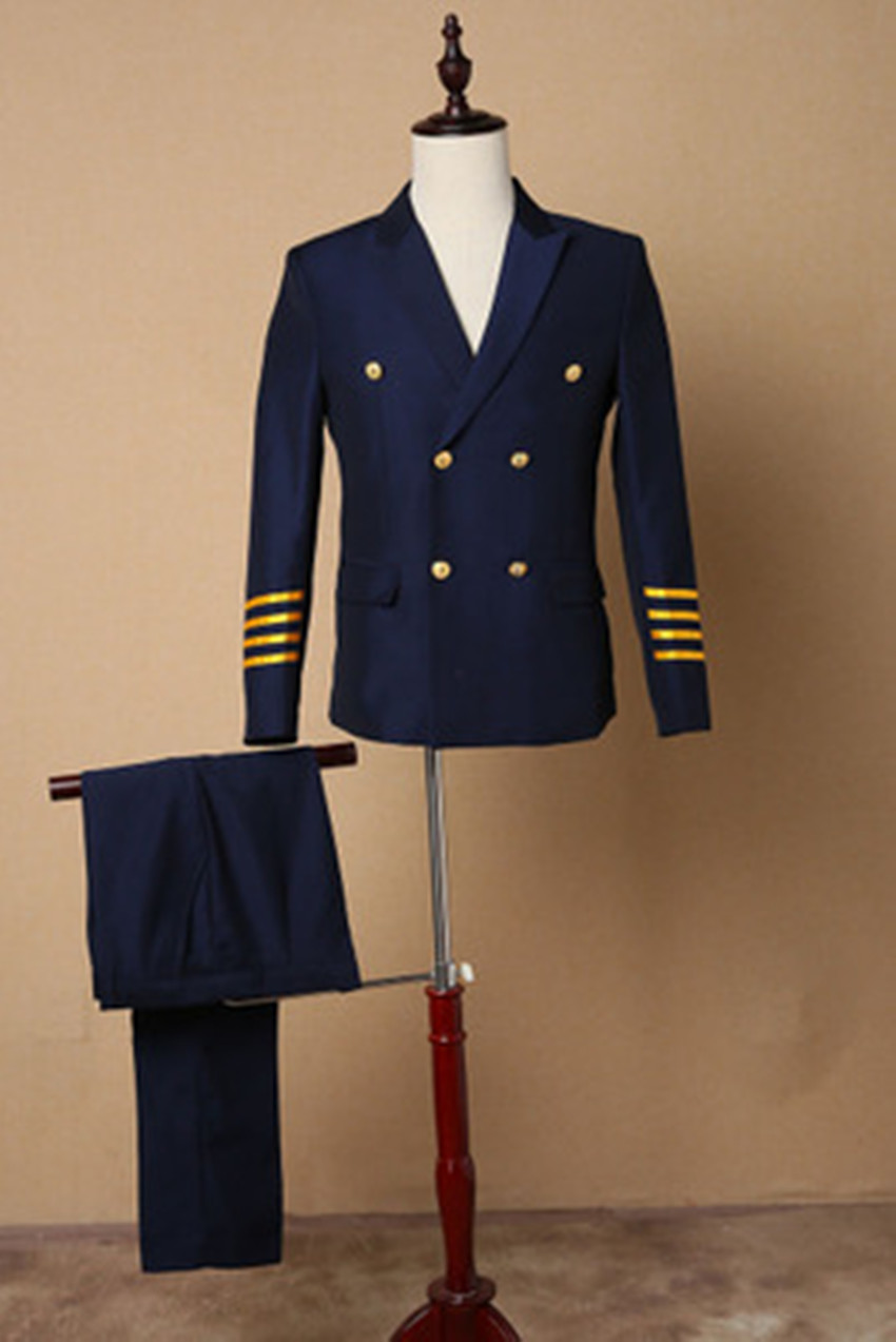 機長服裝機師制服職業(yè)套裝空少服裝