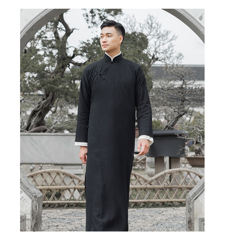 民國(guó)黑色大褂民國(guó)學(xué)生裝